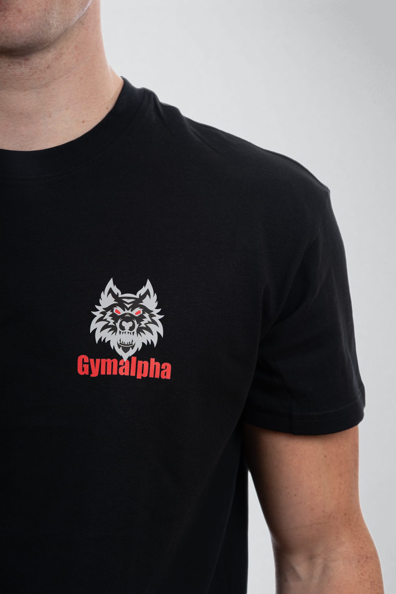 Alpha oversized black